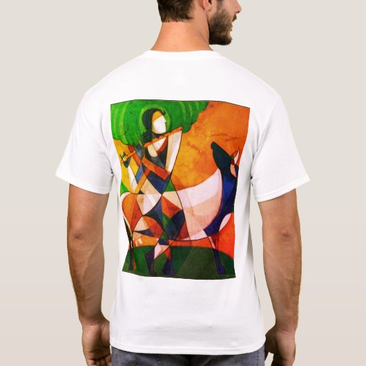 感じ保護 Tシャツ (裏面)