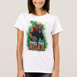 感じ声と力はっきりしたを与える Tシャツ