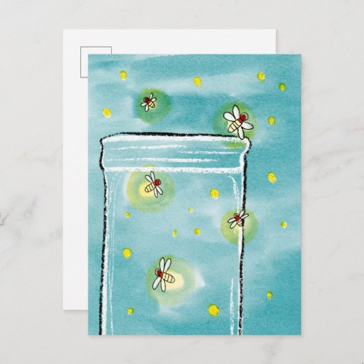 感じ夏 ポストカード (正面/裏面)