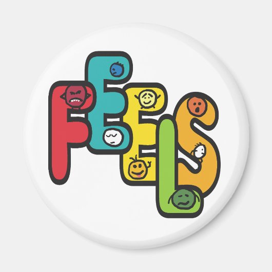 感じ感じ マグネット (正面)