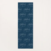 感じ感謝はっきりした- CloudS - W ヨガマット (裏面)