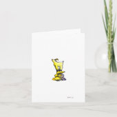 「感じ日」あいさつ空白のき カード (正面)