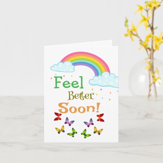 感じ早 カード (黄色い花)