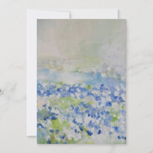 感じ春 招待状 (正面)