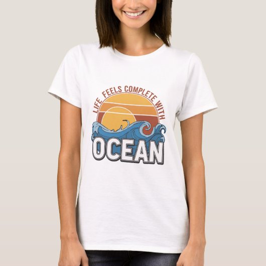 感じ海 Tシャツ (正面)