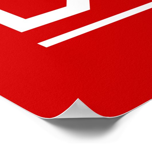 感じ火傷 ポスター (角)