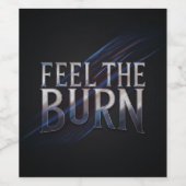 感じ火傷 ワインラベル (シングルラベル)