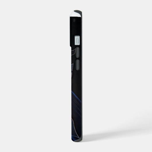 感じ火傷 iPhone 15ケース (左側面)
