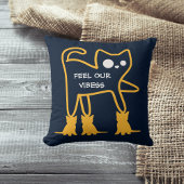 感じ猫がおもしろい可愛いクールパーソナライズされた クッション