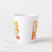 感じ秋 カフェラテマグ (正面)