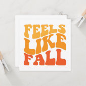 感じ秋 カード (正面/裏面インサイチュ)