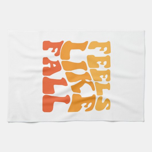 感じ秋 キッチンタオル (横)