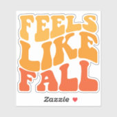 感じ秋 シール (シート)