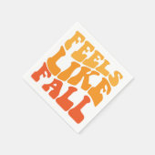 感じ秋 スタンダードカクテルナプキン (角)