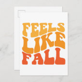 感じ秋 ポストカード (正面/裏面)