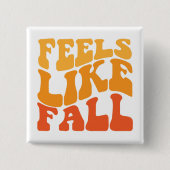 感じ秋 缶バッジ (正面)