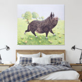 感じ素晴らし キャンバスプリント (インサイチュ (寝室))