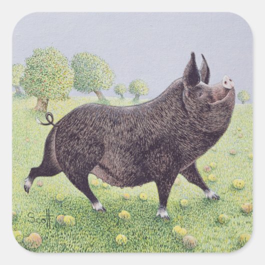 感じ素晴らし スクエアシール (正面)