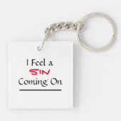 「感じ罪の罪来だ」の句 キーホルダー (裏面)