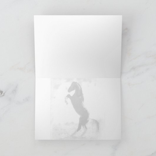 感じ聖降誕祭カード シーズンカード (内部)