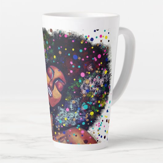 感じ良 –  カフェラテマグ (右アングル)