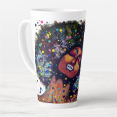 感じ良 –  カフェラテマグ (左アングル)