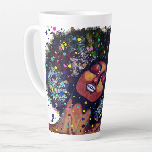 感じ良 –  カフェラテマグ (左アングル)