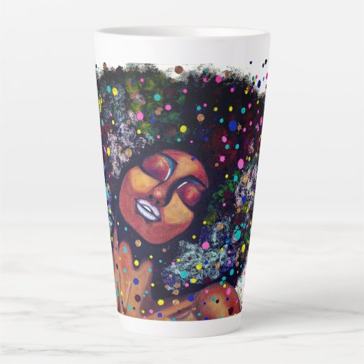 感じ良 –  カフェラテマグ (正面)