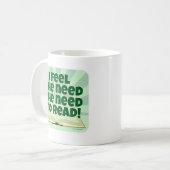 感じ虫が読おもしろい コーヒーマグカップ (正面左)