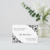 感じ車式結婚式場 エンクロージャーカード (スタンド正面)