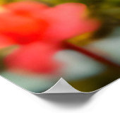 感じ野のカラフルウサギ ポスター (角)