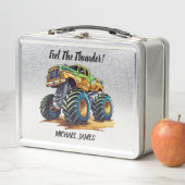 感じ雷怪獣トラック メタルランチボックス (インサイチュ)