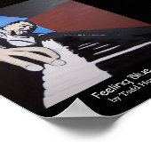 感じ青 ポスター (角)