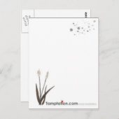 感じ飛んでいる ポストカード (正面/裏面)