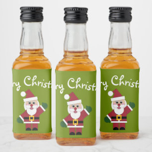感じ Santa 2021酒類ボトルラベル リキュールボトルラベル