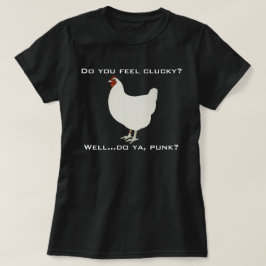 感じClucky Tシャツ