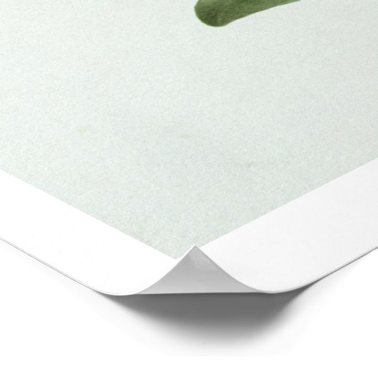 -感じFetch (Hypericum quartinianum) (grap上にw/c ポスター (角)