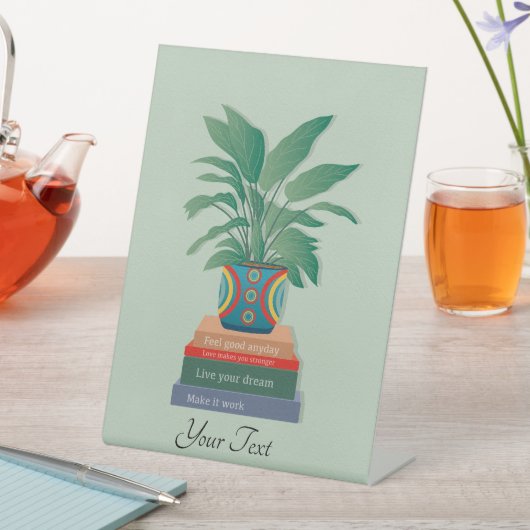 感じGood Anyday感動的 Word Art 台座サイン (インサイチュ)