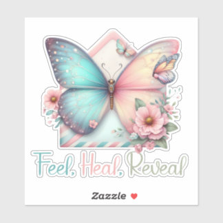 感じHEAL REVEAL、毎日の前向き肯定 シール