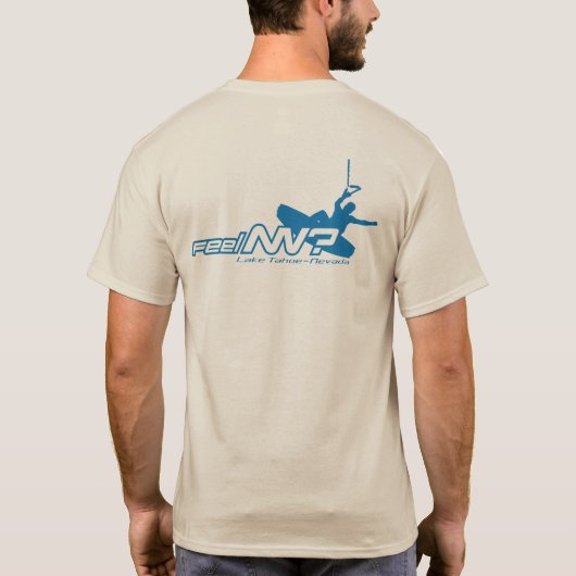 感じNVか。 (TM) Wakeboarder Tシャツ (裏面)