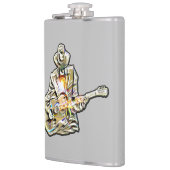 感じThe Blues – ギタ芸術的ーデザイン フラスク (左)