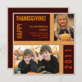 感はっきりしたモダン謝の写真カード シーズンカード (正面/裏面)