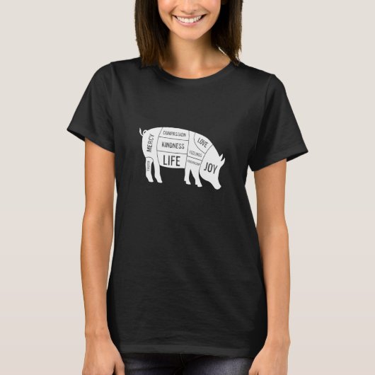 感傷動物ジョイ愛あわれみ親愛 Tシャツ (正面)