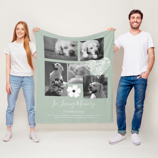 感傷犬記念の記念ギフト詩を追加 フリースブランケット (インサイチュ)