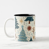 感傷的で感情的なデザインのカップ ツートーンマグカップ (左)