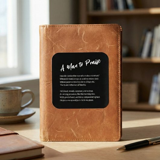 感傷的な人 スクエアシール