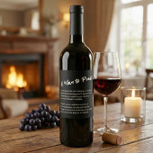 感傷的な人 ワインラベル