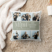 感傷的な写真コラージュ ミミの記念品 クッション (ブランケット)