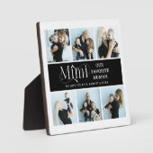 感傷的な写真コラージュ ミミの記念品 フォトプラーク (正面)