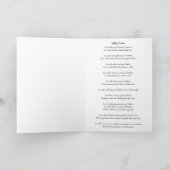 感傷的な木わたしは母であり父でもある サンキューカード (内部)